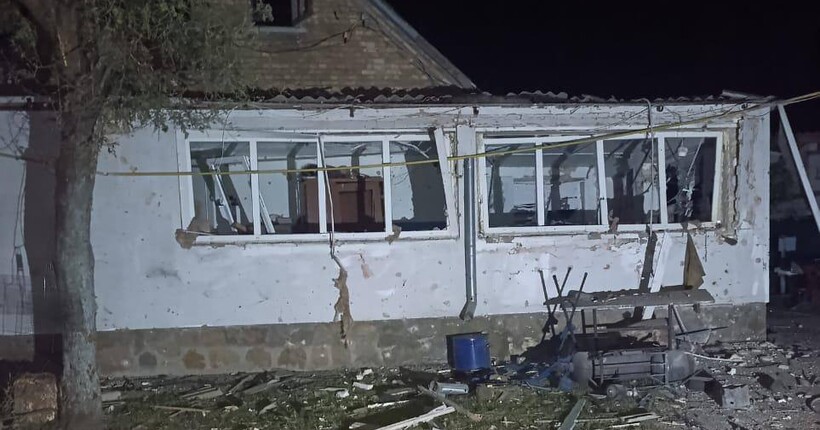 Нічна атака на Київщину: є поранений, пошкоджено будинки і авто